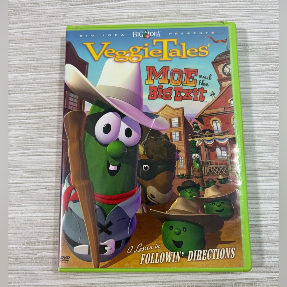 VeggieTales: Moe and the Big Exit DVD - Green Case
